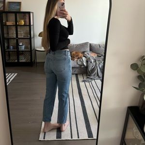 Abercrombie stretch mom Jean